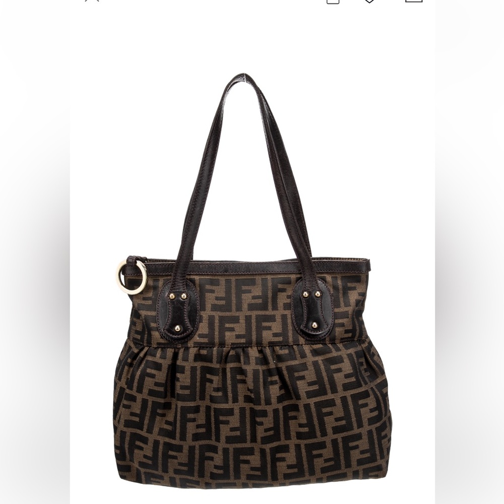 Fendi Zucca FF Tote Bag